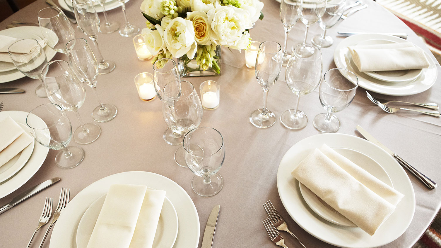 Wedding Reception Dinner Table